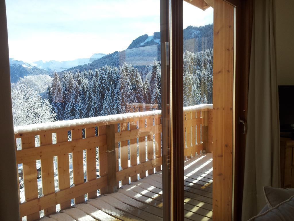 Les Terrasses De Perrieres Apartment Les Gets Ruang foto