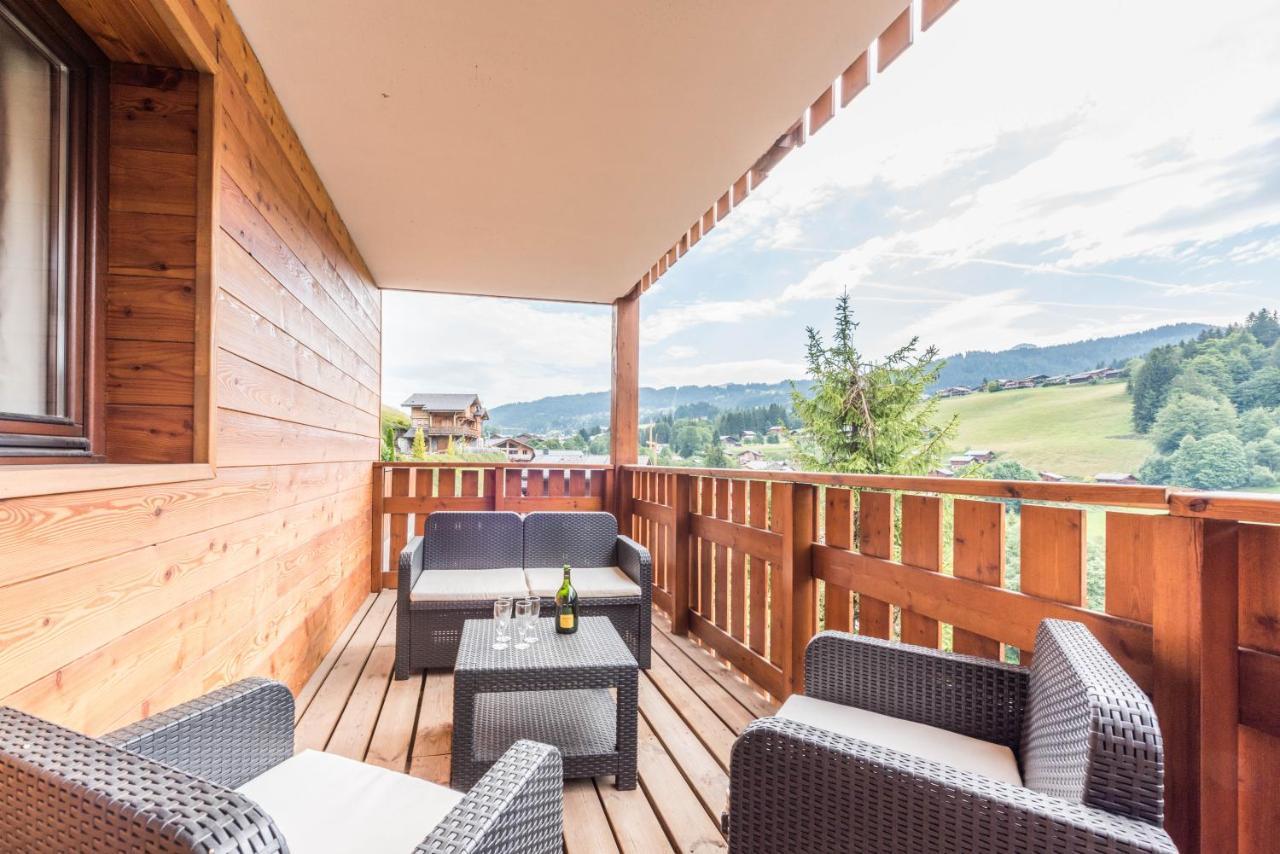 Les Terrasses De Perrieres Apartment Les Gets Bagian luar foto